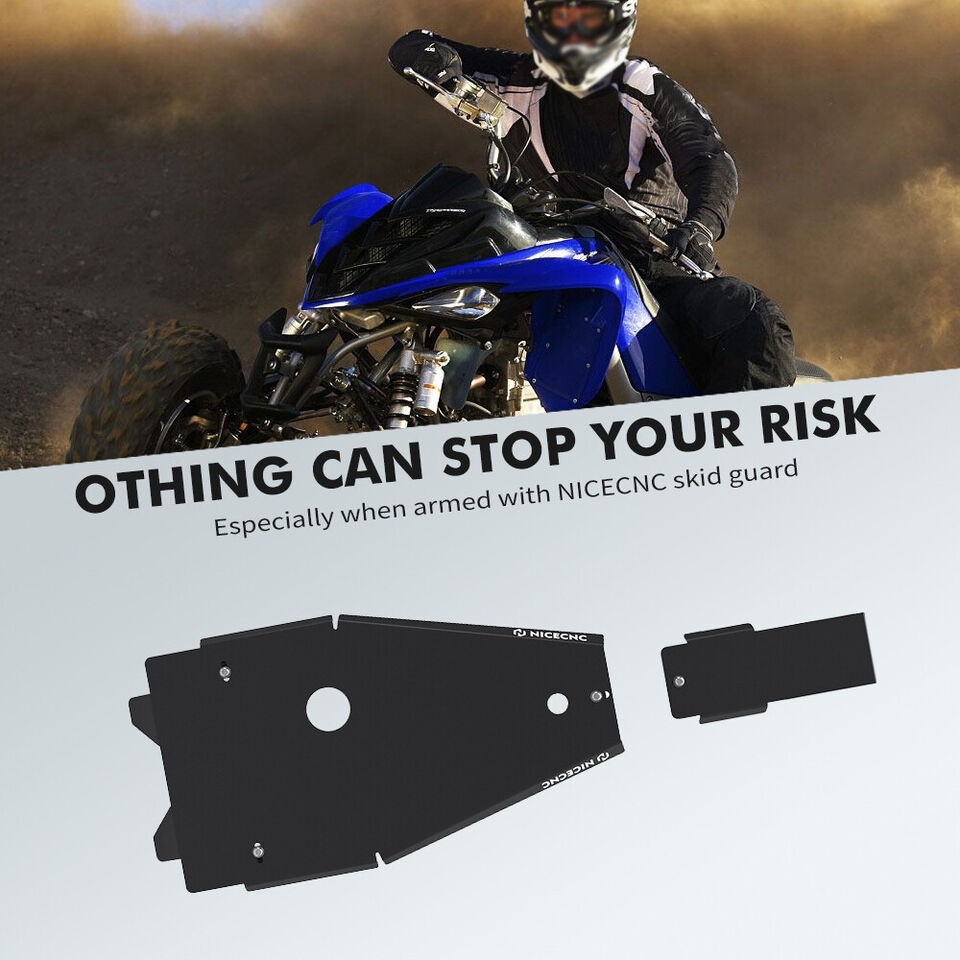 For Yamaha Raptor 700 YFM700 R Full Chassis Skid Plate Guard Protector 2006-2023