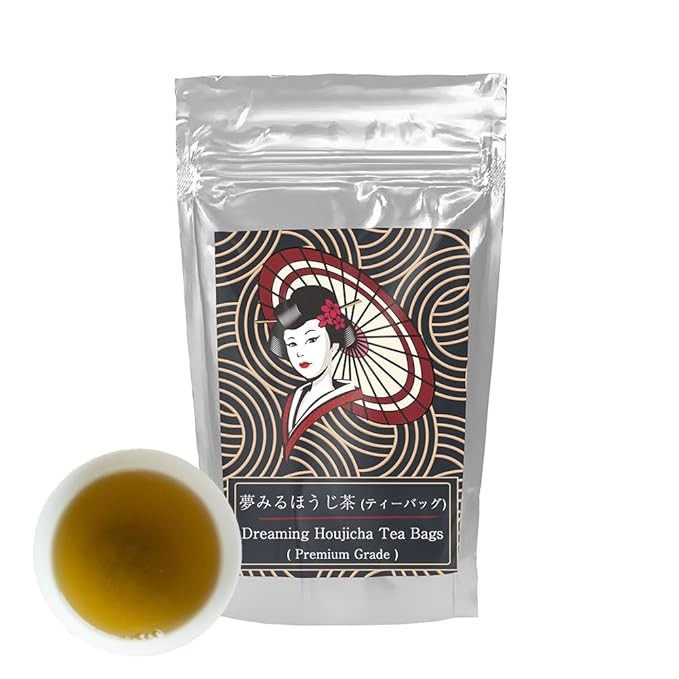 2g x 10000pcs Houjicha Hojicha Roasted Yame Green Tea Bags Made in Japan Souvenir Gift Zen Relax Mukoh Matcha