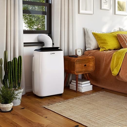 AIRO COMFORT Portable Air Conditioner 14000 BTU for Room 700 sq. ft, Floor Standing AC Unit with Remote Control & DYI Installation Kit
