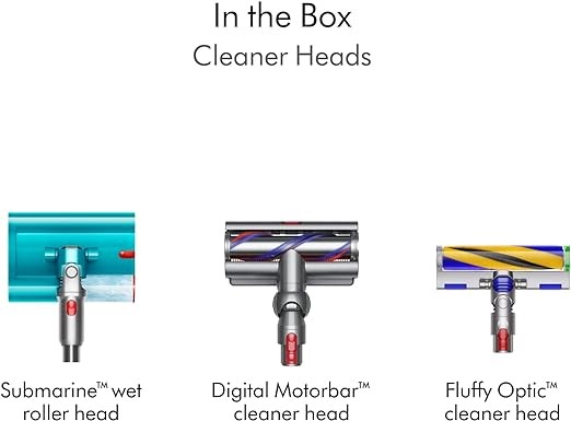 Dyson V15s Detect Submarine​, Bagless, YellowNickel