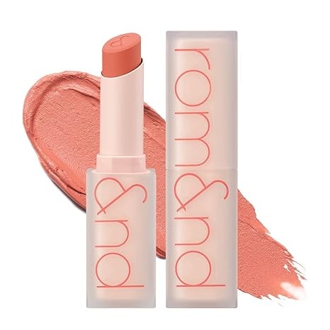 rom&nd Zero Matte Lipstick 3g, 09 SHELL NUDE, Intense Color, Highly Pigmented, Last All Day, Weightless, Smooth Velvet Texture, Matte Finish, Without Drying or Flaking, Ultra-Adhesive Formula