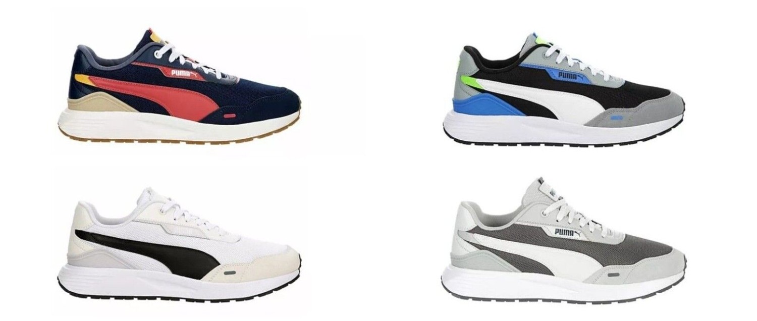 Puma RUNTAMED PLUS Men's SoftFoam+ Athletic Running Shoes Low Top Sneakers