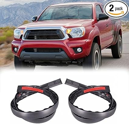 2Pcs Roof Molding Drip Weatherstrip Car Roof Moulding Trim Seal Kit Fit for Toyota Tacoma Double CAB 2005 2006 2007 2008 2009-2015