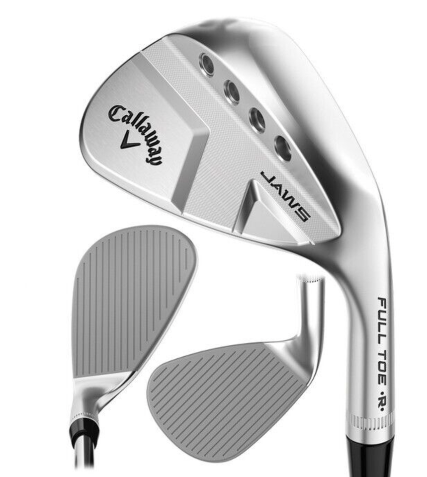 Callaway Full Toe Wedge Spinner Wedge Steel Shaft BLACK & CHROME Various Lofts