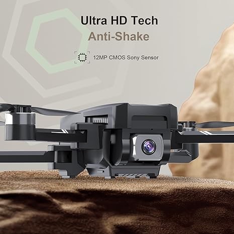 Foldable GPS Drone with 4K UHD Camera for Adults Beginner, TSRC Q8 FPV RC Quadcopter with Brushless Motor, 5G WiFi Transmission, Follow Me, Optical Flow, Smart Return Home, 90 Min Long Flight