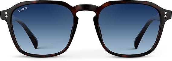 WearMe Pro Men's Polarized Square Sunglasses: Modern Retro Style with Unique Color Combos