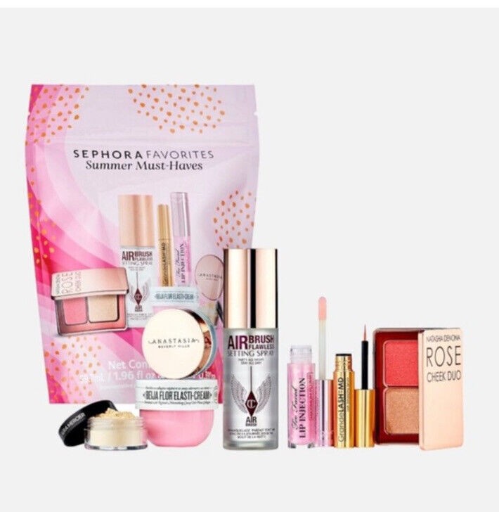 Sephora Favorites-Summer Must Haves-bag of 7 cosmetics skin care