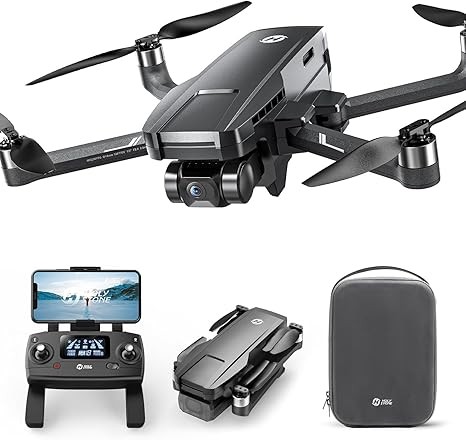 Holy Stone HS720G GPS Drones with Camera for Adults 4K, 2-Axis Gimbal, 120°FOV, Brushless Motor, 5G WiFi Transmission, Optical Flow, Follow Me, Smart Return Home, Professional FPV Drone for Beginner